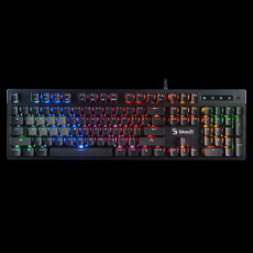 A4tech Bloody Klávesnice B500N, herní klávesnice, mechanická, drátová, Mecha-Like Switch, CZ/SK, Černá A4tech Bloody Klávesnice B500N, herní klávesnice, mechanická, drátová, Mecha-Like Switch, CZ/SK, Černá