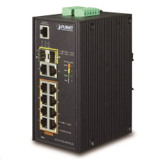 Planet switch IGS-5225-8P2T2S, PoE 8x 1000Base-T, 2x SFP, L2, SNMPv3, ONVIF, -40 až 75°C, 2x DC, IP30, 802.3at 240W Planet switch IGS-5225-8P2T2S, PoE 8x 1000Base-T, 2x SFP, L2, SNMPv3, ONVIF, -40 až 75°C, 2x DC, IP30, 802.3at 240W