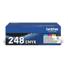 BROTHER Toner TN-248VAL - 1 000 stran - černý a barevné BROTHER Toner TN-248VAL - 1 000 stran - černý a barevné