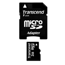 TRANSCEND MicroSD karta 2GB + adaptér TRANSCEND MicroSD karta 2GB + adaptér