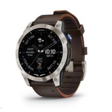 Garmin D2 Mach1, Sapphire Titan/ Brown Leather Band Garmin D2 Mach1, Sapphire Titan/ Brown Leather Band