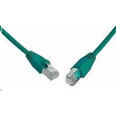 Solarix Patch kabel CAT5E SFTP PVC 5m zelený snag-proof C5E-315GR-5MB Solarix Patch kabel CAT5E SFTP PVC 5m zelený snag-proof C5E-315GR-5MB