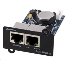 CyberPower SNMP Expansion card RMCARD205, s podporou Enviro Sensoru CyberPower SNMP Expansion card RMCARD205, s podporou Enviro Sensoru
