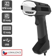 Virtuos DPM CCD 2D čtečka Virtuos HT-880DPM, USB, tmavě šedá Virtuos DPM CCD 2D čtečka Virtuos HT-880DPM, USB, tmavě šedá