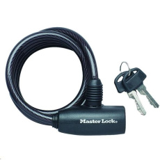 Master Lock Spirálový zámek na kolo - 1,8m Master Lock Spirálový zámek na kolo - 1,8m
