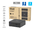 Club3D Dokovací stanice Thunderbolt 5 13v1, 1xUSB-C TB5, 2xUSB-C, 3xUSB-A, 2xHDMI, 1xmicroSD/SD,1xEthernet, 1xM.2